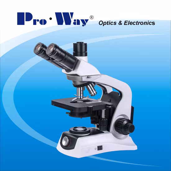 Microscópio biológico binocular LED Seidentopf profissional para laboratório (XSZ-PW208)